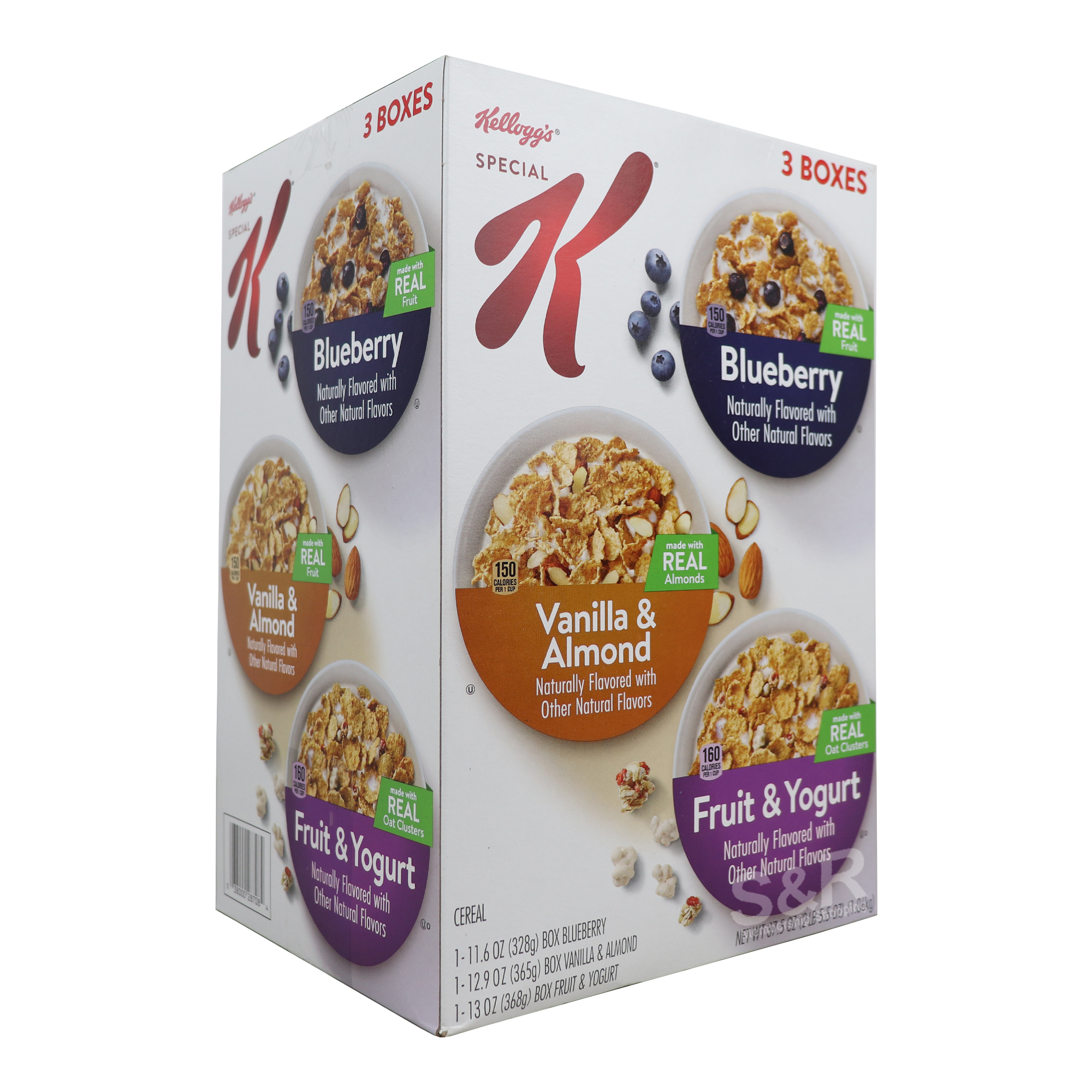 Kellogg's Special K Cereal 3 Boxes Kellogg's Special K Cereal 3 Boxes